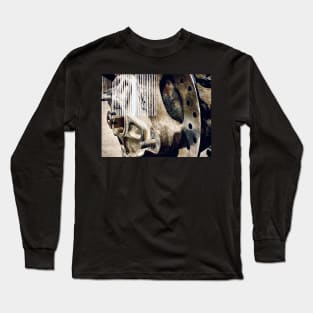 Barcoded Wheel Long Sleeve T-Shirt